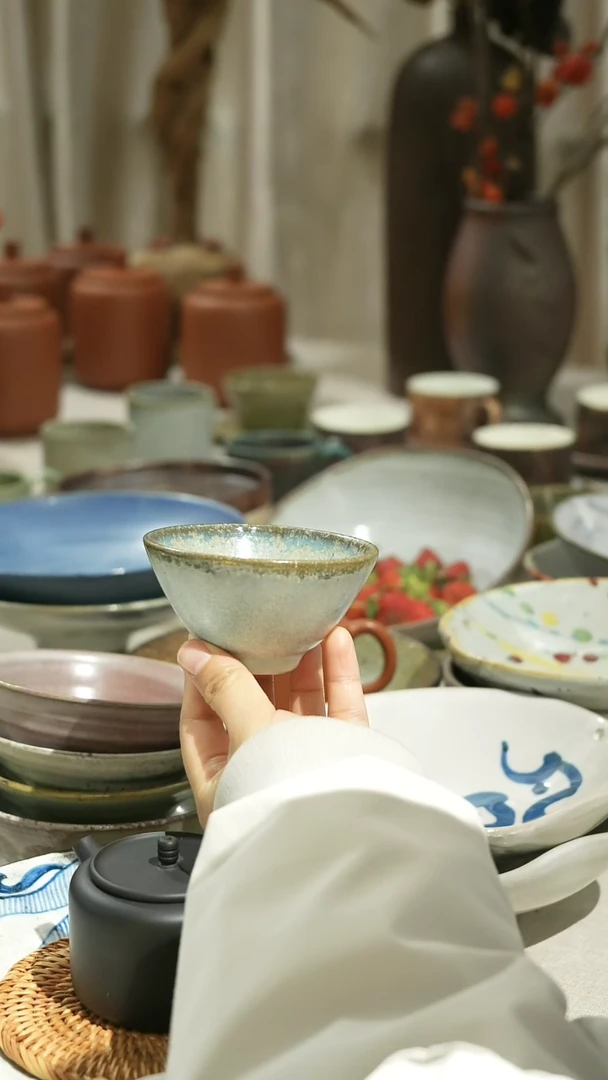 【闪购商品】杯建水紫陶釉陶杯1