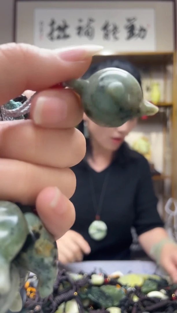 未镶嵌岫玉吊坠多样性发货*拍一发一
