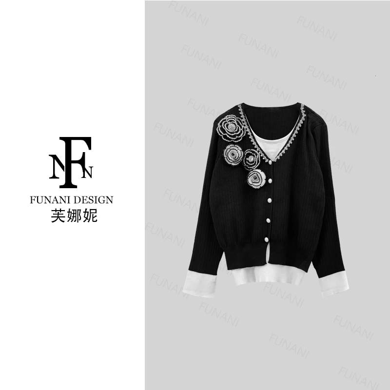 FNN【芙娜妮】新款休闲洋气衣服女穿搭气质女装上衣F2530128A