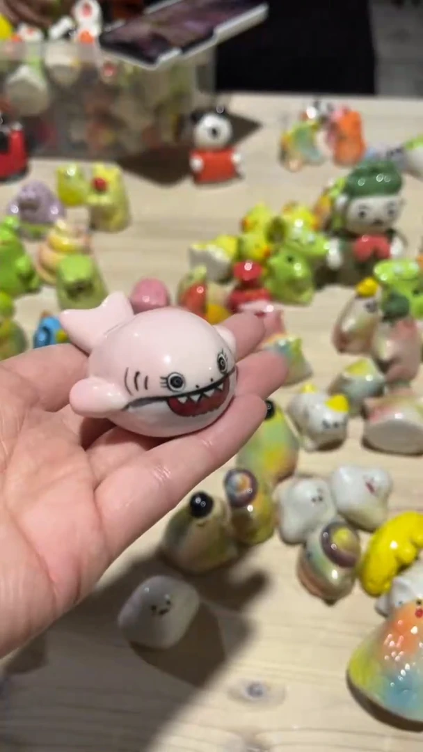 【闪购商品】摆件235纯手工微瑕陶瓷