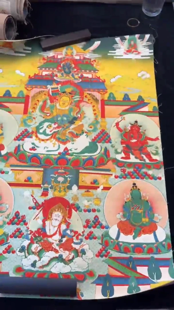 装裱画唐卡藏艺阁TK16059