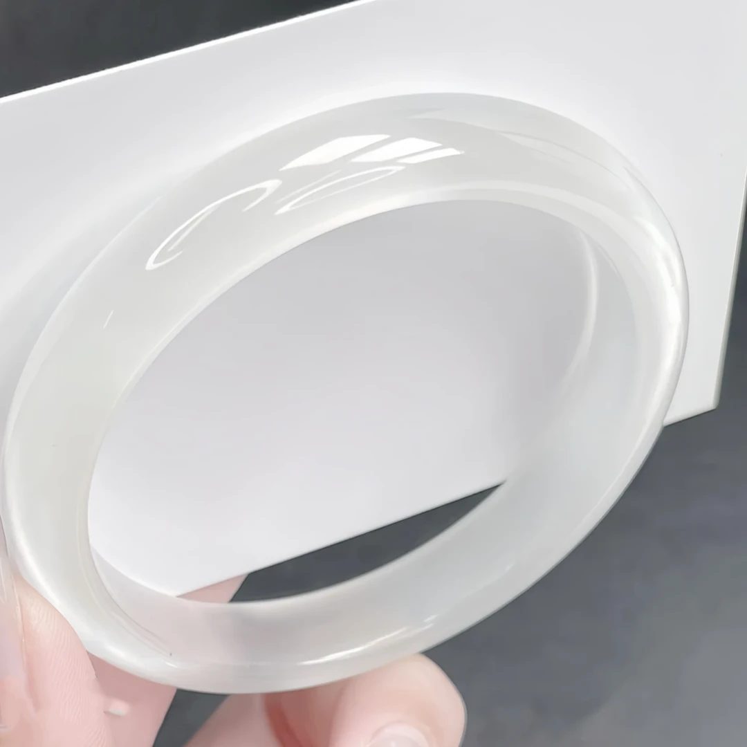 手镯 白月光手镯 冰透简约百搭显白  59圈口