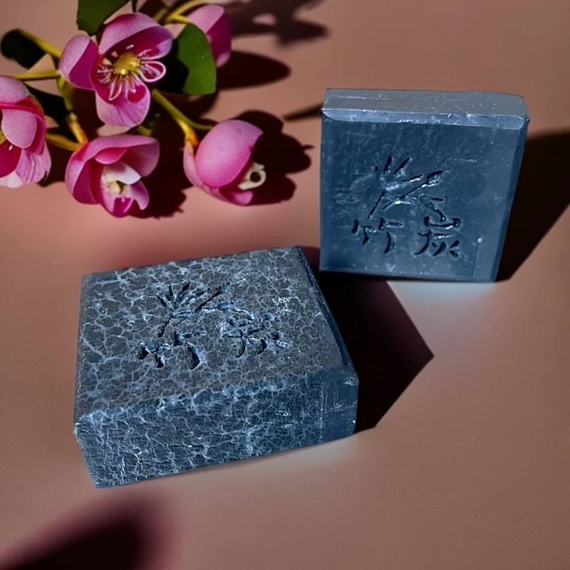 高端竹炭手工冷皂冷制精油皂已经成熟洁面卸妆沐浴伴手GG