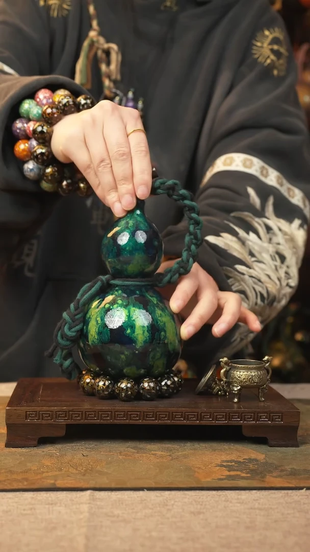 【闪购商品】004大漆葫芦一物一拍记葫堂出品