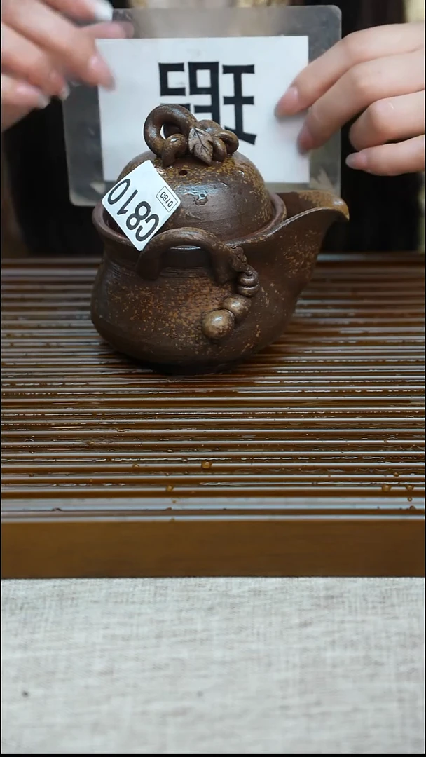 手工粗陶茶具每只不一样