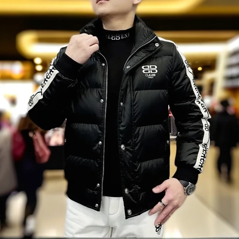 2024男士高品质欧货轻奢高端羽绒服时尚潮流百搭帅气