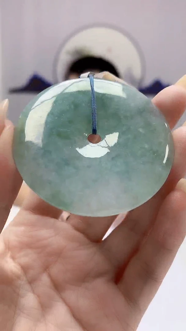 【闪购商品】定制翡翠未镶嵌4812DD-毛货挂件63
