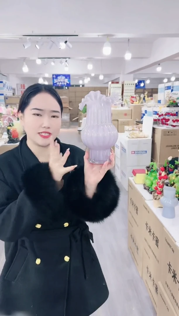 【闪购商品】琉璃静姐花器J-品11