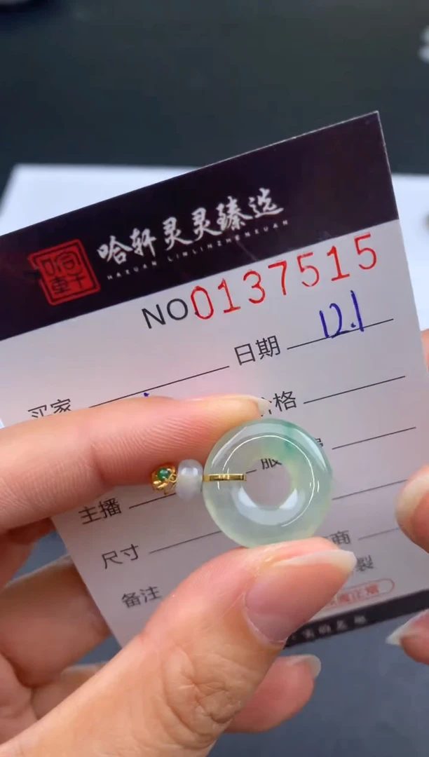 吊坠(不含链)未镶嵌翡翠 哈轩  挂件1