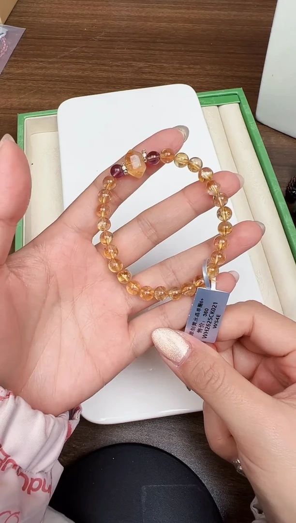 未镶嵌手链水晶悦3992