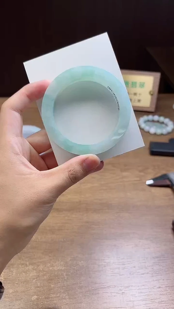 未镶嵌手镯定制翡翠～*舞定制