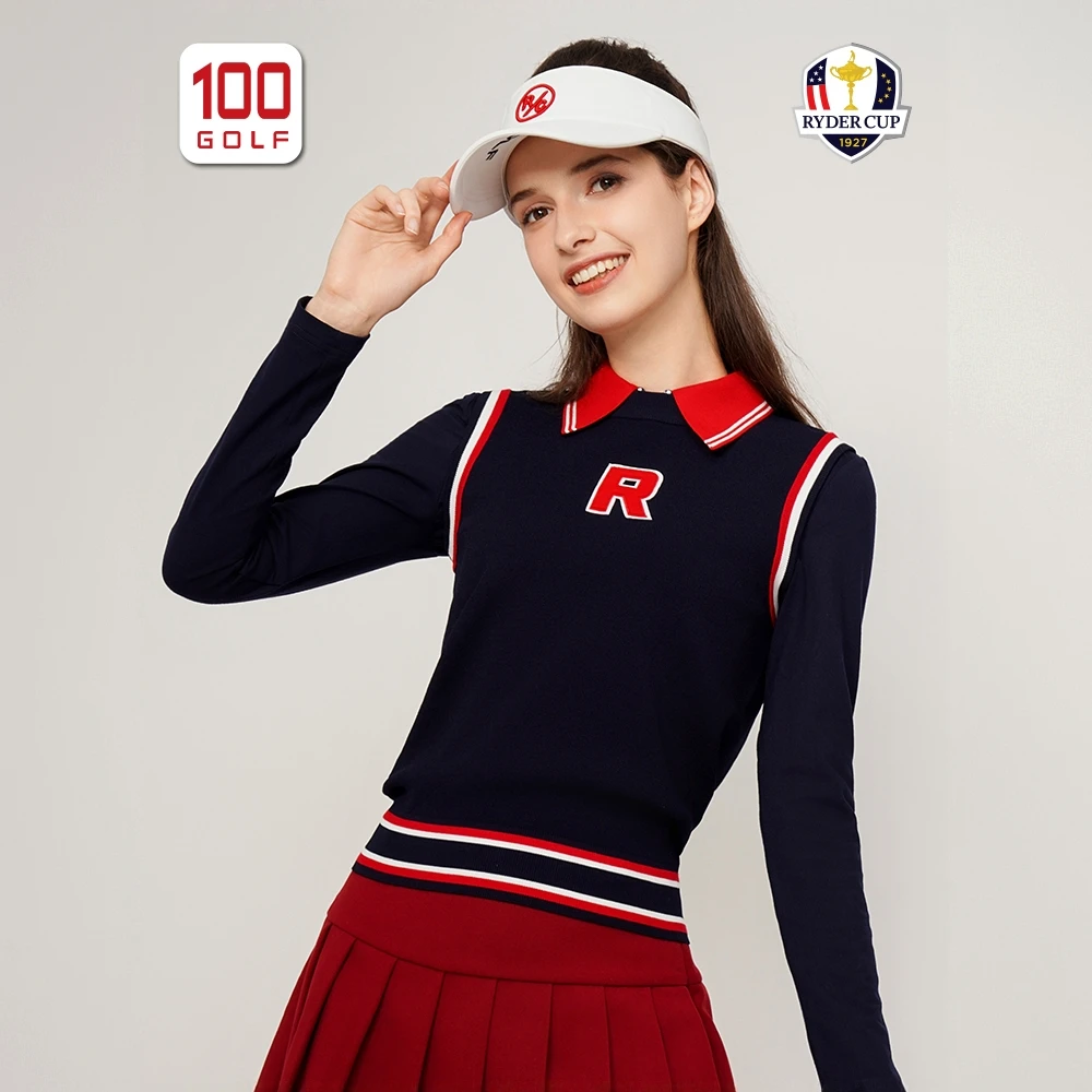 [直播间惠购]莱德杯高尔夫女装秋季时尚舒适保暖毛背心RF232WK176