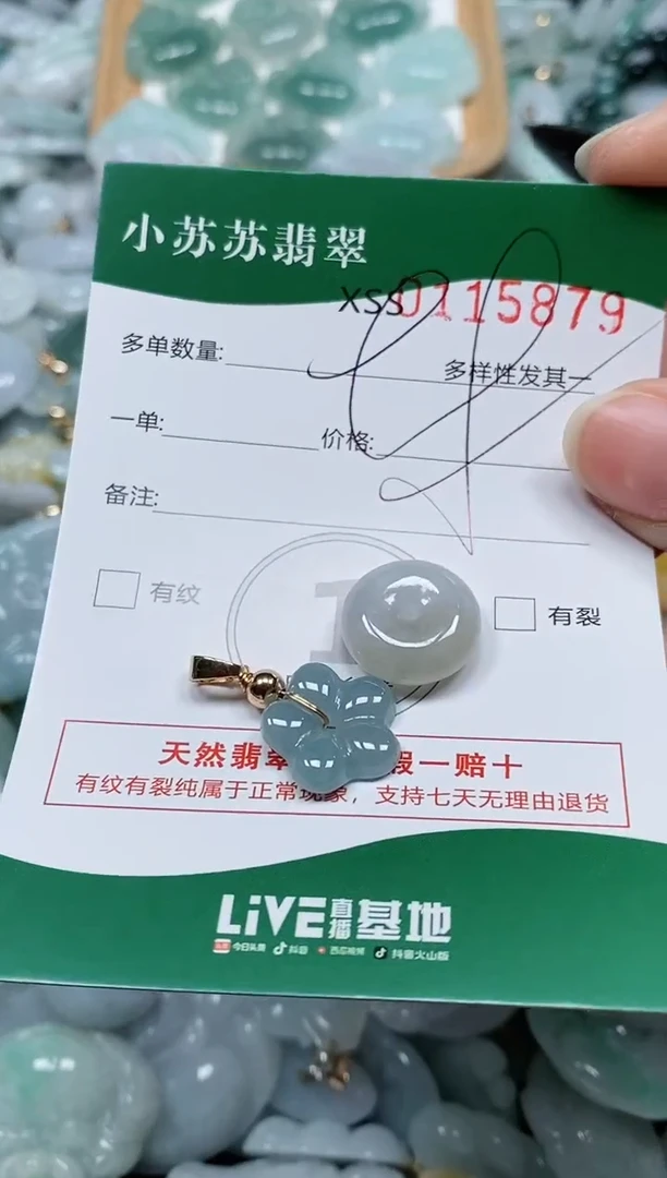 【闪购商品】翡翠颈饰未镶嵌闪购商品0115879