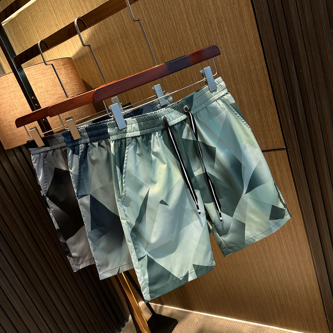 渐变丁达尔风！25夏季男士速干防水五分裤潮流休闲短裤中裤沙滩裤