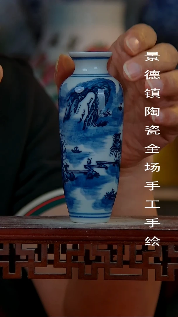 摆件景德镇陶瓷 全场手工手绘