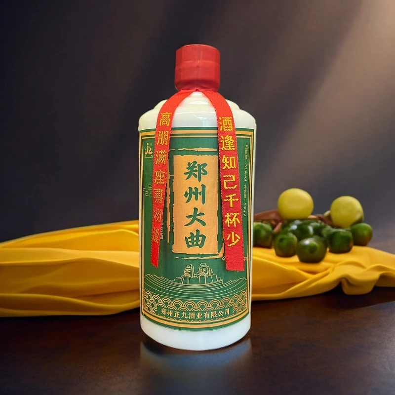郑州大曲52度浓香型固态发白酒粮食酒