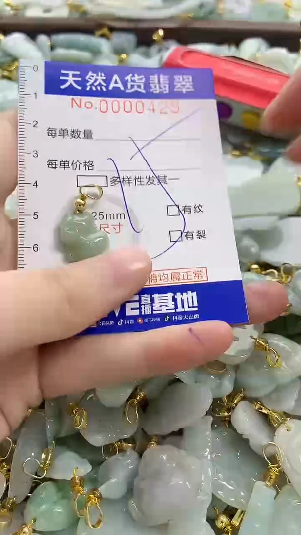 颈饰未镶嵌翡翠纯天然a货翡翠