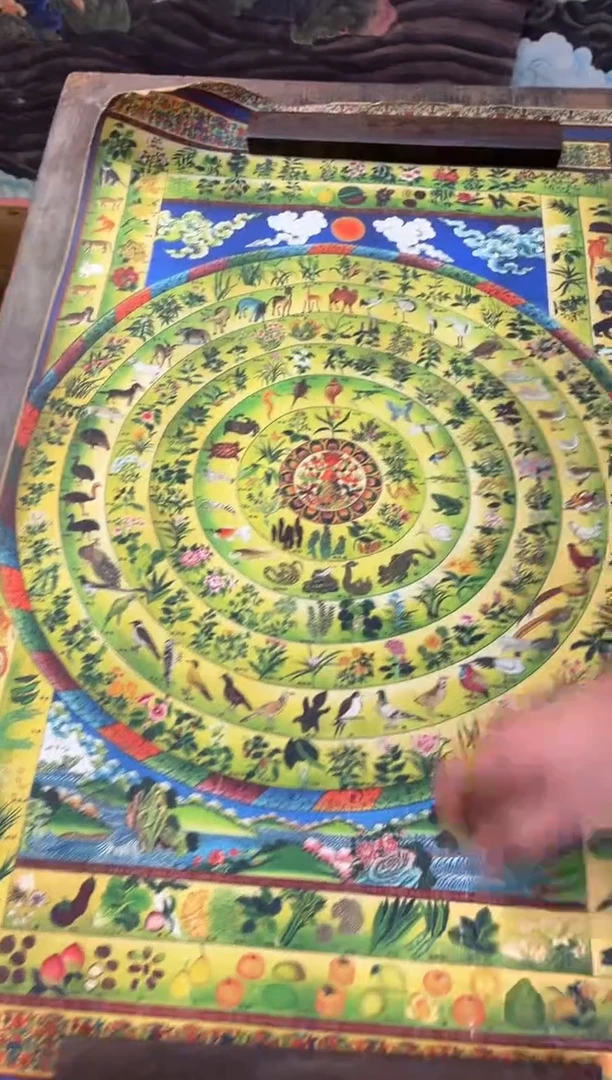 卷轴画刘洋画院老六专属AA34