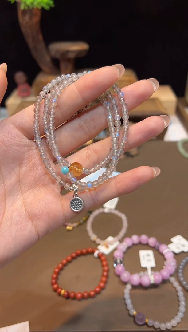 手链未镶嵌长石手饰@@D3160