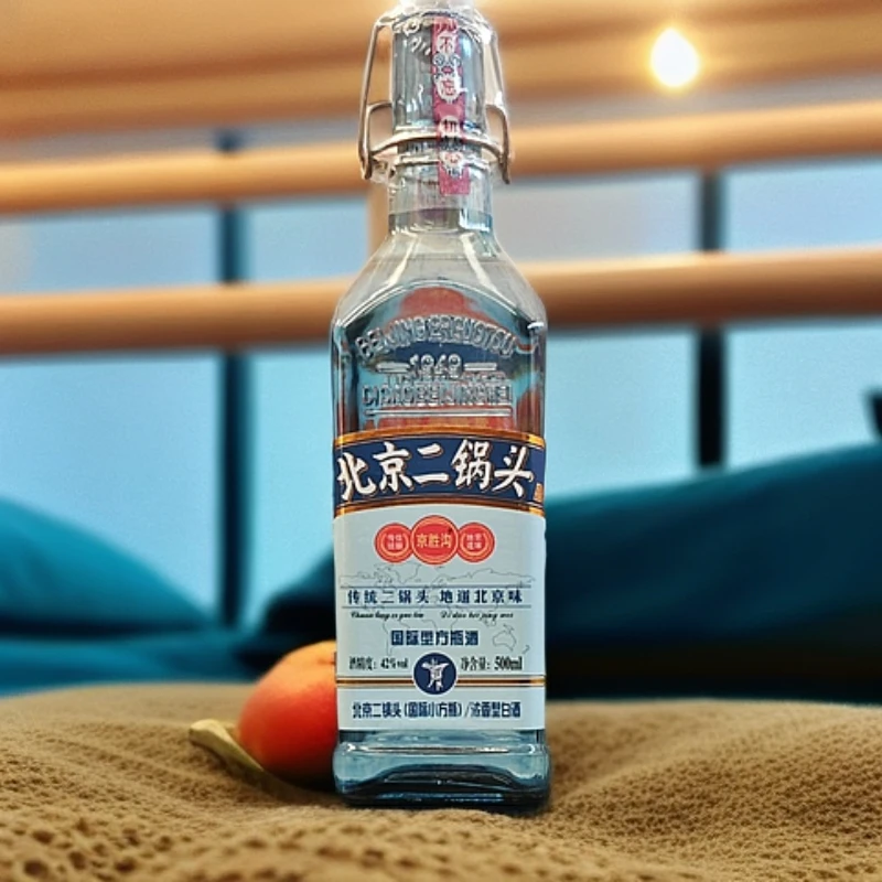 北京二锅头方瓶500ml*12瓶箱装