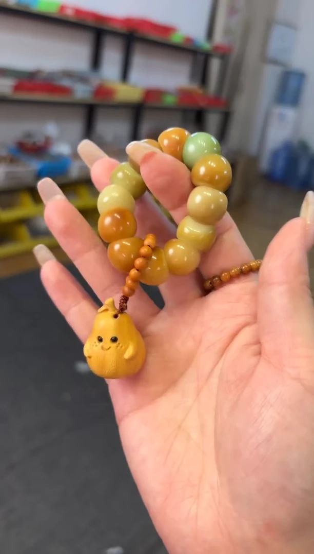 【闪购商品】菩提根/象牙果吊坠4mm菩提根木有压力手捻