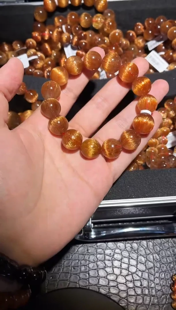 未镶嵌手链水晶发晶单圈A15（多样性发其一）