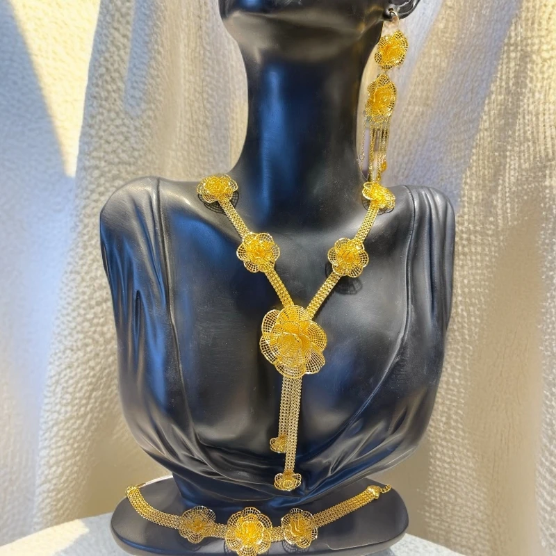 合金项链  合金项链耳环手链套盒 女款款式项链 时尚项链1271号