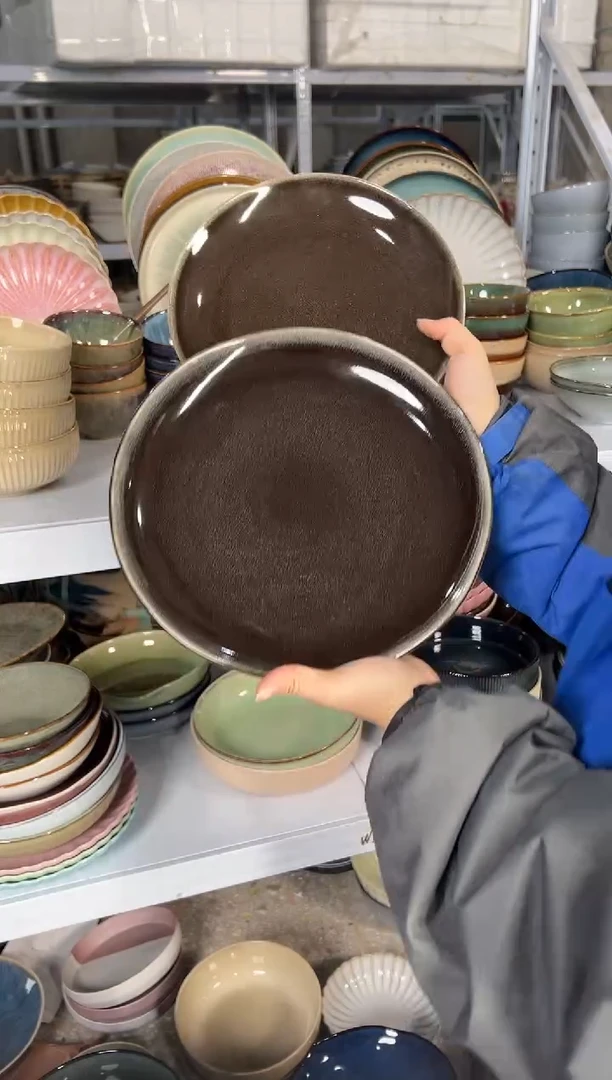 陶瓷外贸尾货瑕疵满20包邮X1大1小