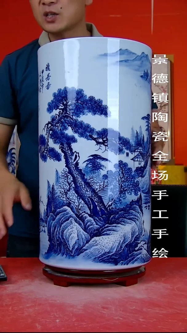 摆件景德镇陶瓷 全场手工手绘9