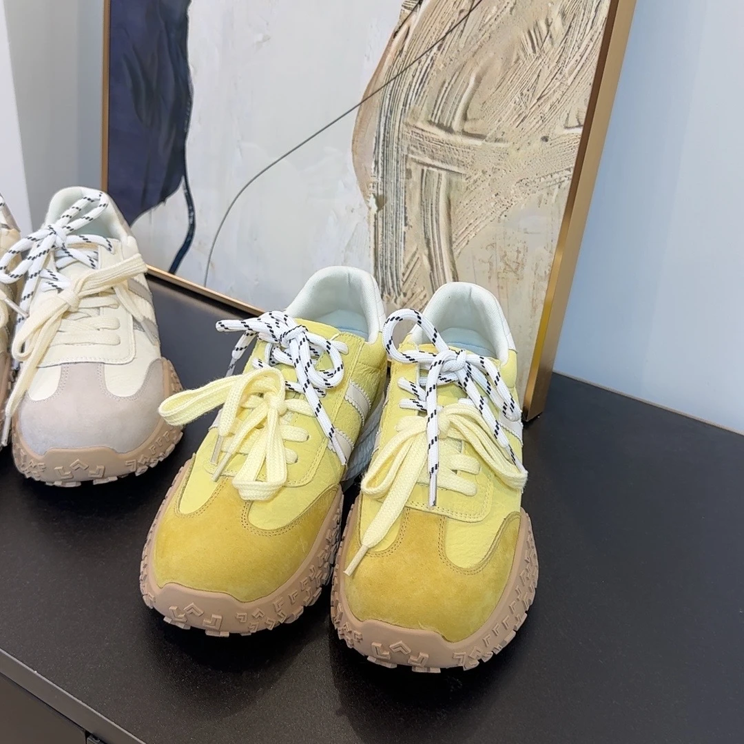 奈奈妮【百搭阿甘鞋】增高5.5CM透气阿甘鞋德训小白鞋6830