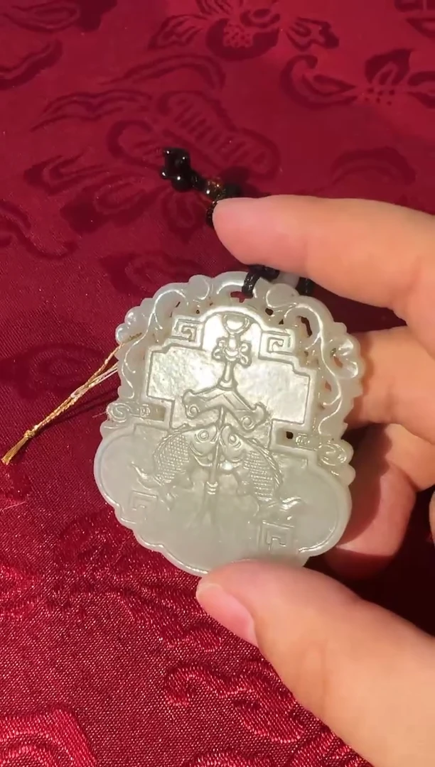 【闪购商品】和田玉挂件未镶嵌07双鱼佩