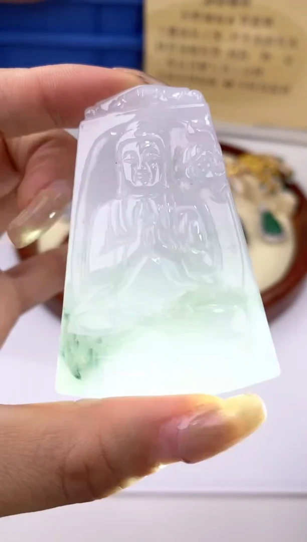 翡翠未镶嵌吊坠(不含链)43367