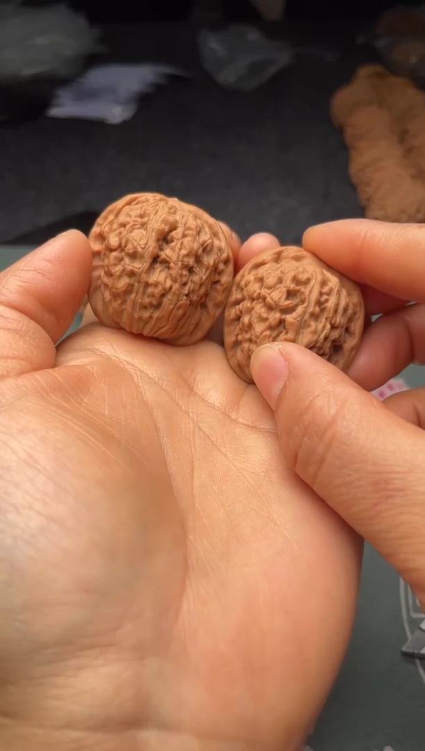 把件文玩核桃w38  莲花36尺