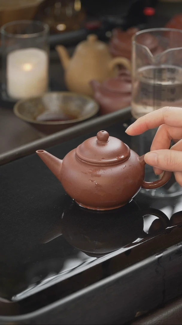 茶壶紫砂31 水平 底槽清 170cc