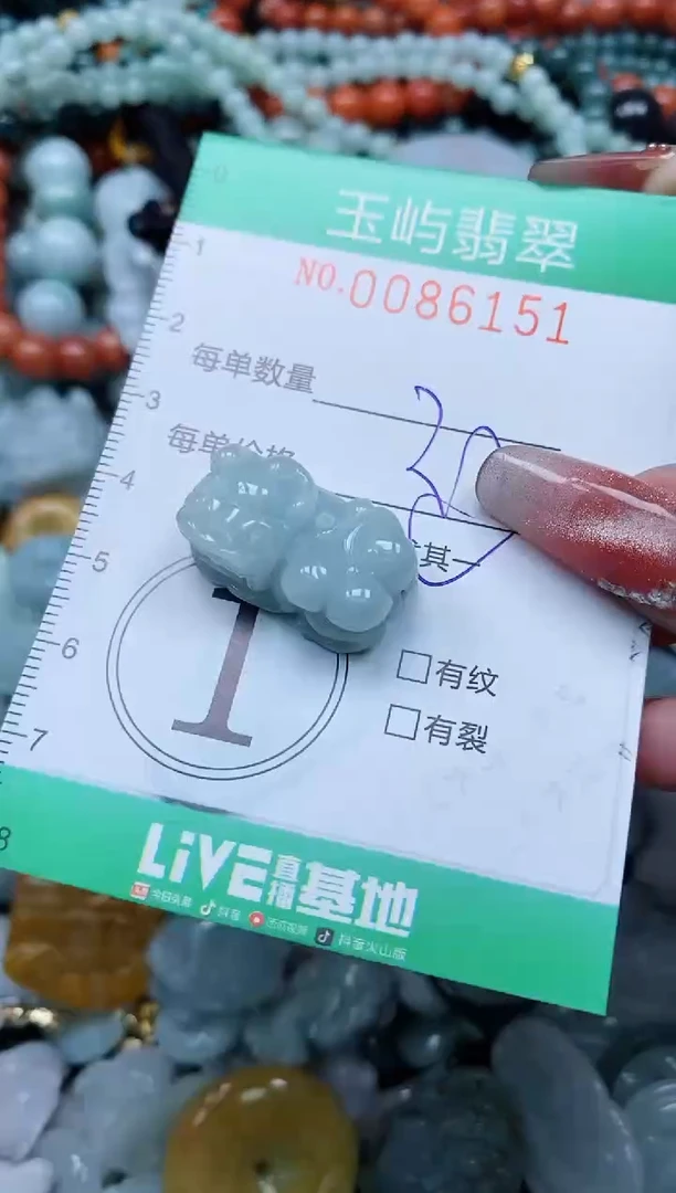 【闪购商品】翡翠颈饰未镶嵌闪购0086151多样性发其一