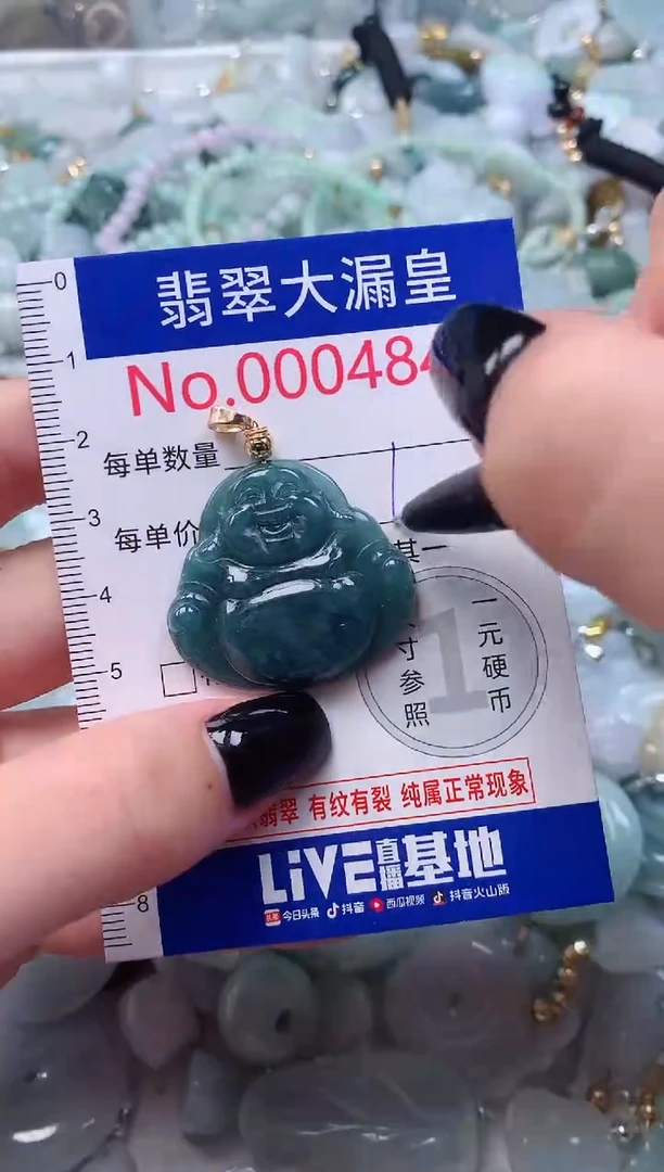 颈饰未镶嵌翡翠4846