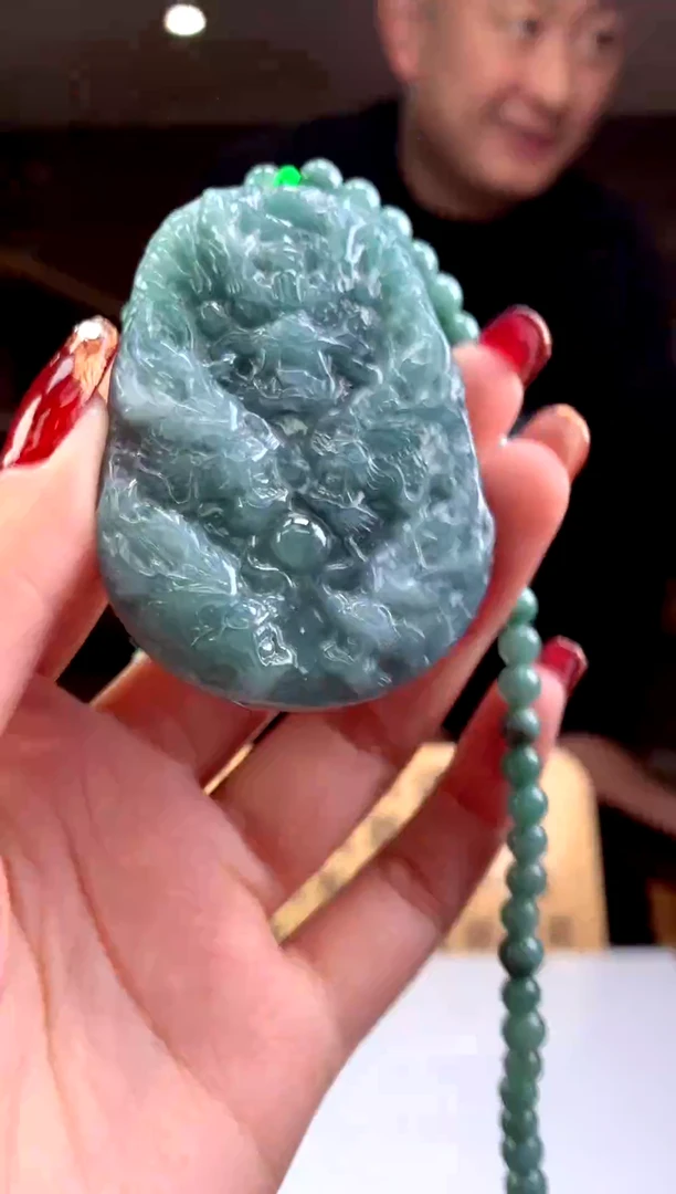 【闪购商品】定制翡翠未镶嵌天然A货翡翠挂件（拍一发一）