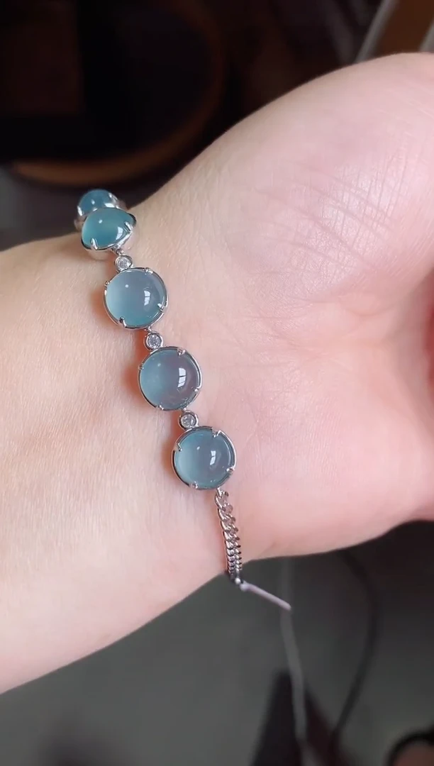 银S925镶嵌戒指翡翠11