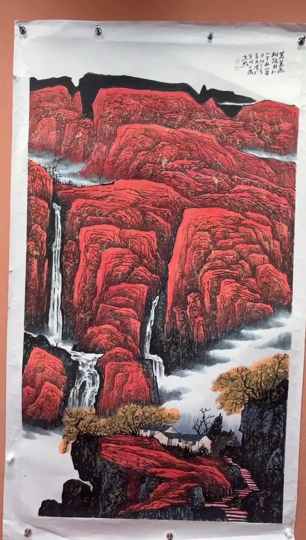国画师立照老师国画作品
