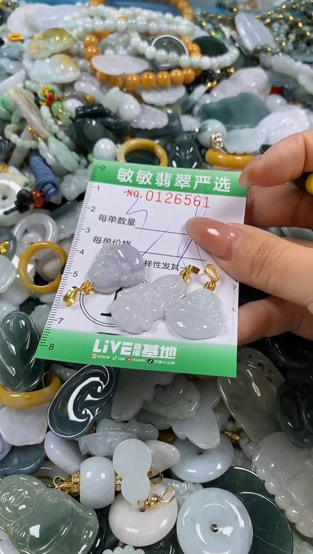【闪购商品】翡翠颈饰未镶嵌闪购0126561多样性发其一