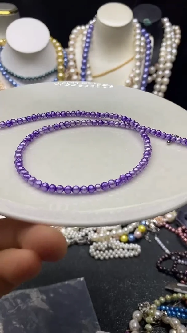 颈饰未镶嵌淡水珍珠多人