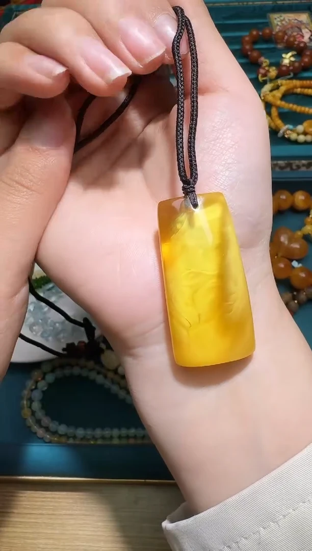 琥珀颈饰未镶嵌多样性发一件 726