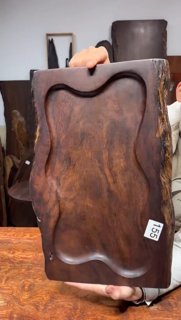 风车木（黑檀木）尺寸49*33*2.3编号155