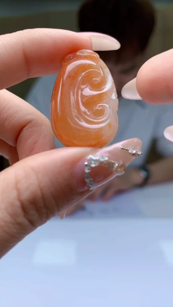 【闪购商品】翡翠颈饰未镶嵌4868ty-jj挂件3