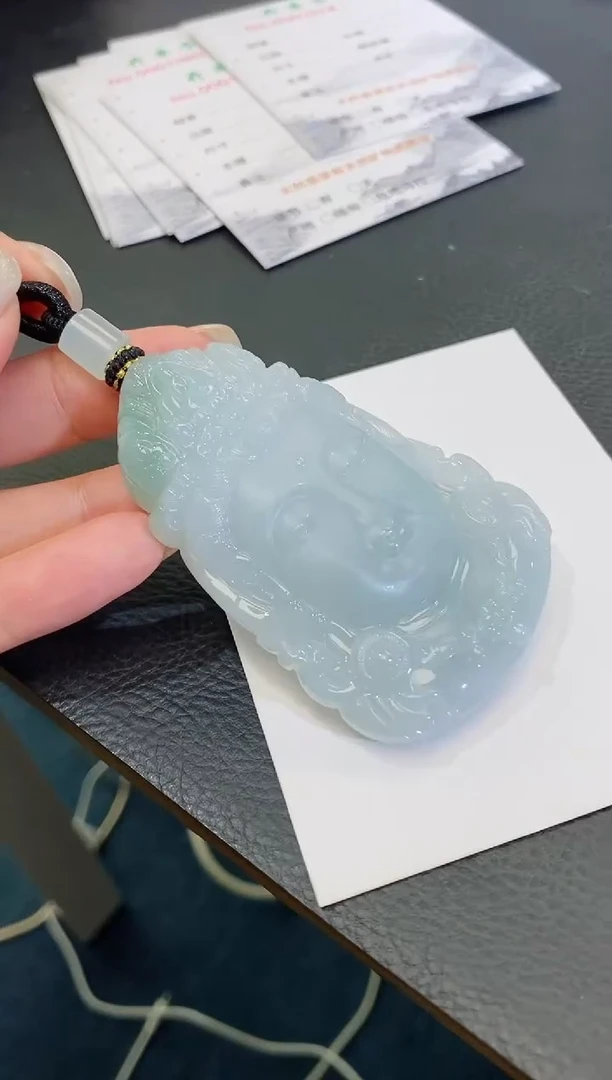 颈饰未镶嵌翡翠缅甸天然翡翠