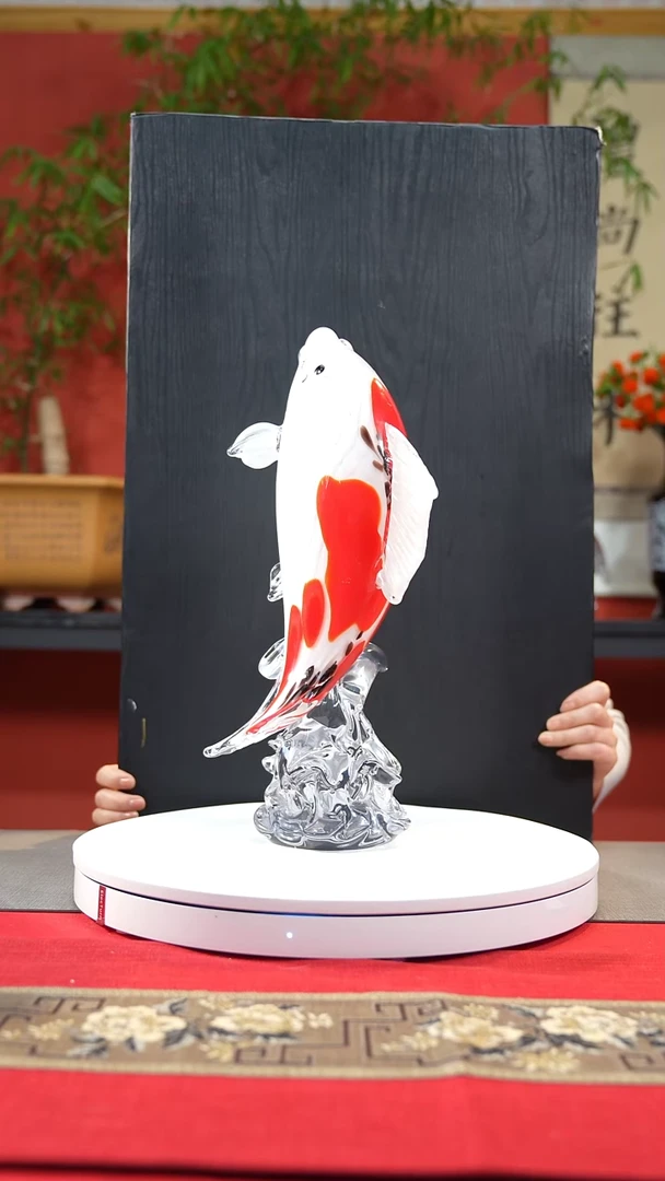 【闪购商品】琉璃手工艺品鱼跃龙门