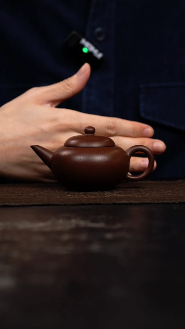 茶壶紫砂原矿手工壶100CC