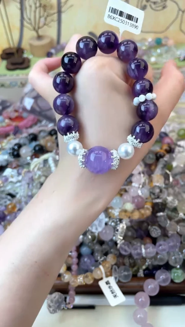 水晶手链未镶嵌324手串