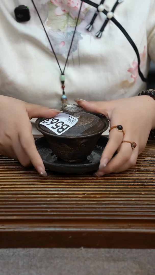 万古烧粗陶手工茶具