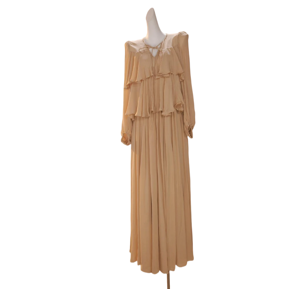 【袁小姐】清爽西海岸 夏季新款轻熟风小众气质收腰连衣裙-HZ972